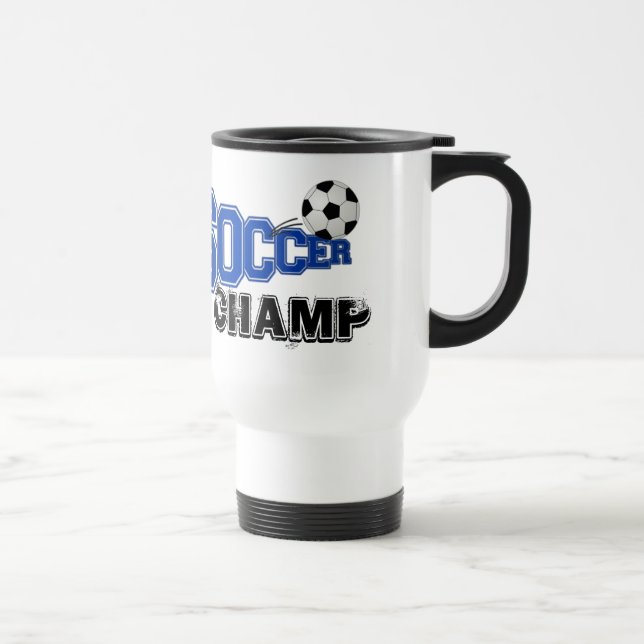 Fußball-Champ-Reisender / Ringer-Tasse Reisebecher (Rechts)