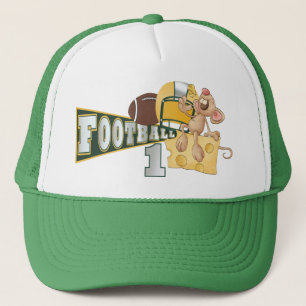 Fußball-Champion Green and Yellow Cap - SRF Truckerkappe