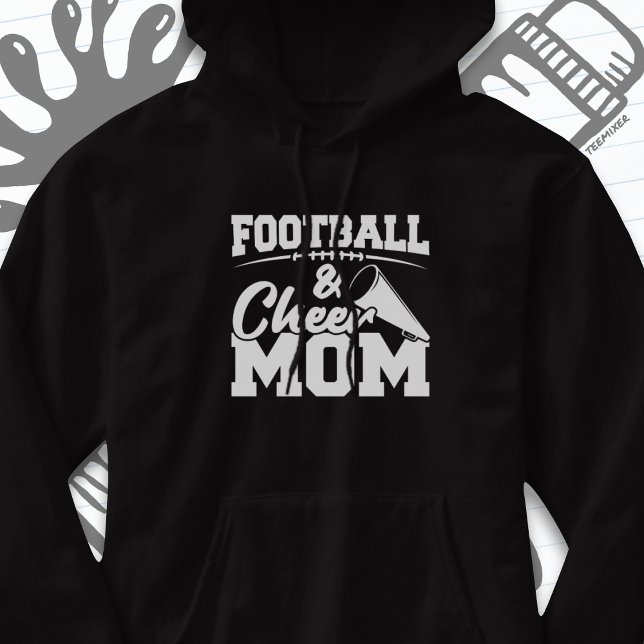 Fußball Cheer Mama Sportfachmann Hoodie (Von Creator hochgeladen)