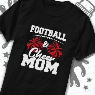 Fußball Cheer Mama Sportfachmann T-Shirt