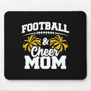 Fußball Cheer Mom - Cheerleaderin an der High Scho Mousepad