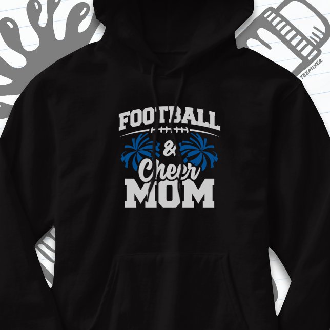 Fußball Chef Squad School Sportspiele Proud Mama Hoodie (Von Creator hochgeladen)