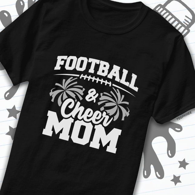 Fußball Chef Squad School Sportspiele Proud Mama T-Shirt (Von Creator hochgeladen)