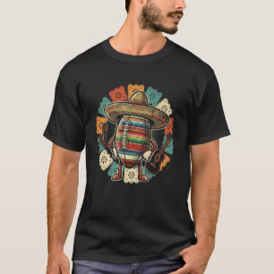 Fußball Cinco De Mayo Cooler Sombrero Party Mexika T-Shirt