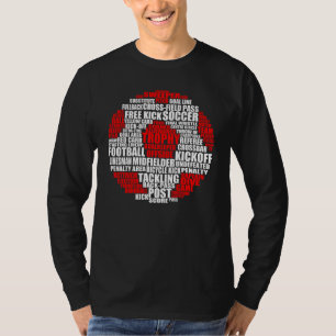 Fußball-Cloud-Fußballspieler T-Shirt