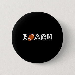 Fußball-Coach T Wertschätzung Geschenk für Trainer Button
