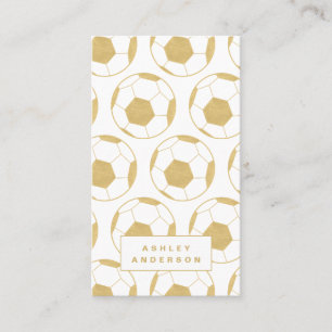 Fußball-Coach und Personal Trainer Visitenkarte