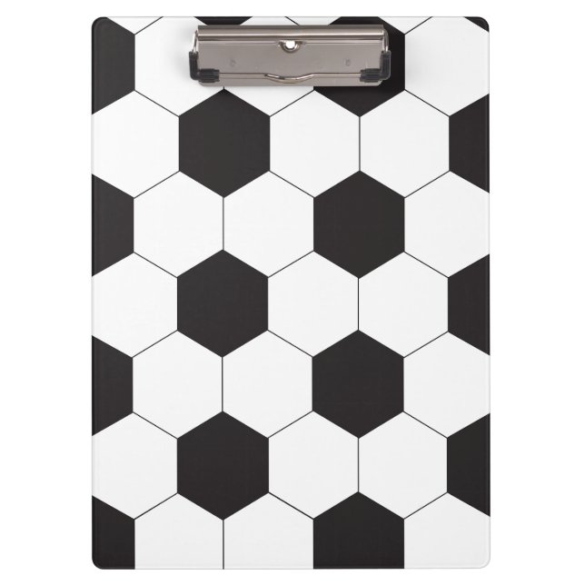 Fußball-Coach zurück zur Schule Klemmbrett (Vorderseite)