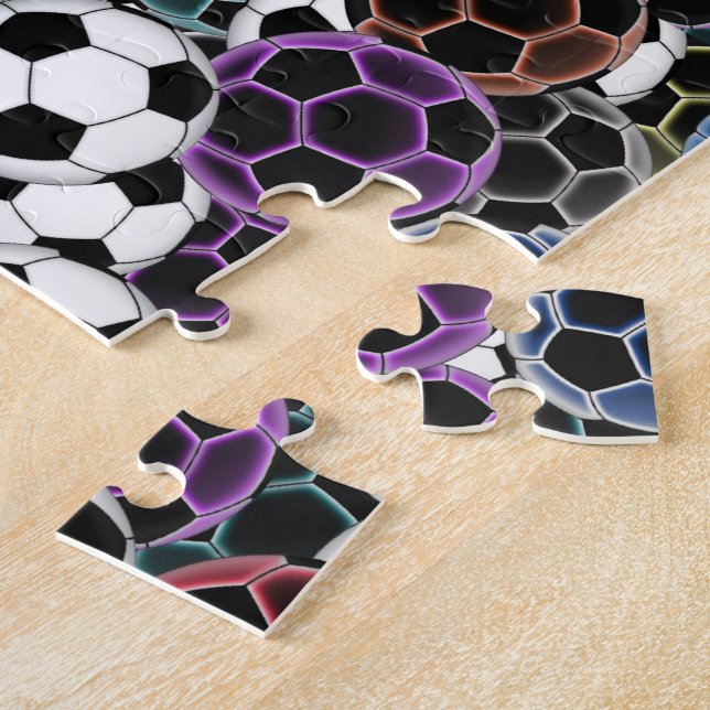 Fußball-Collage Puzzle (Seite)