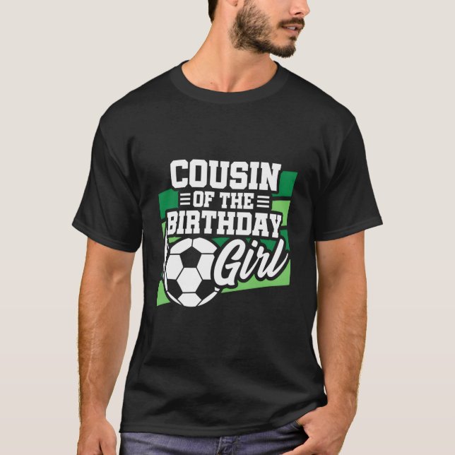 Fußball Cousin Fußball T-Shirt (Vorderseite)