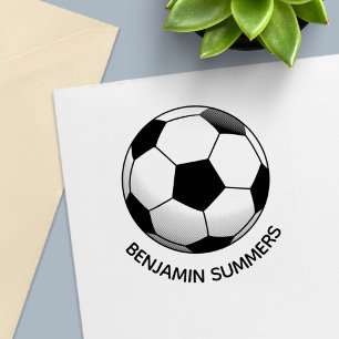 Fußball Custom Name Permastempel
