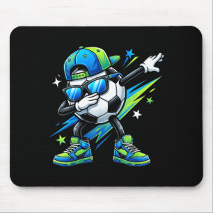 Fußball Dabbing Sport Cool Jungen Mädchen Spieltag Mousepad