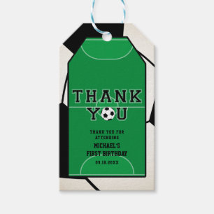 Fußball Danke, dass du Tags gegeben hast Geschenkanhänger