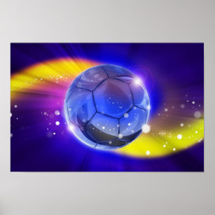 Fußball, das beliebteste Sportplakat der Welt Poster