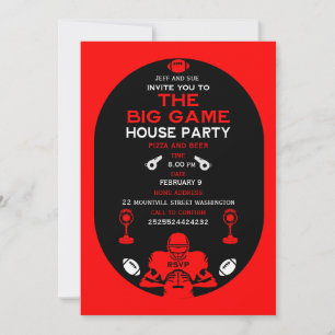 Fußball Das große Party des Game TV Ankündigung