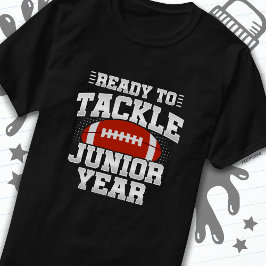 Fußball der 11. Klasse, bereit, wieder zur Schule  T-Shirt