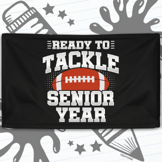 Fußball der 12. Klasse, bereit, wieder zur Schule  Banner