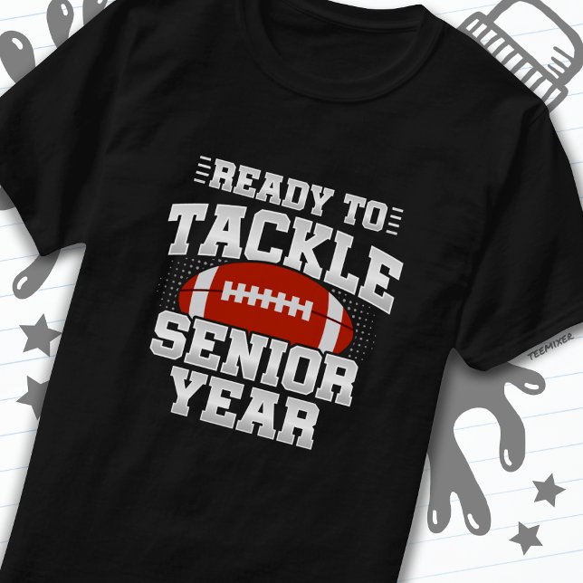 Fußball der 12. Klasse, bereit, wieder zur Schule  T-Shirt (Von Creator hochgeladen)