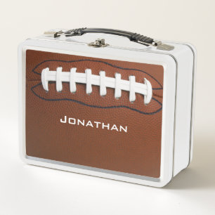 Fußball-Design Metall Lunch Box