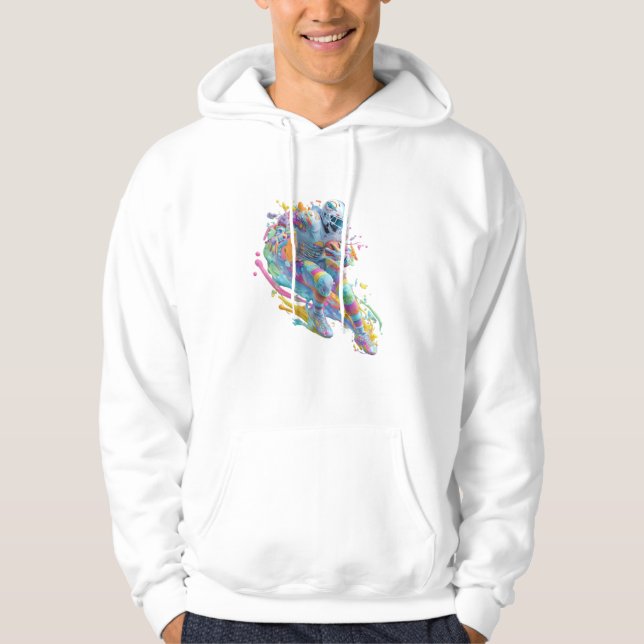 Fußball-Design-Spezifikation Hoodie (Vorderseite)