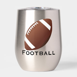 Fußball Design Thermal Wine Tumbler