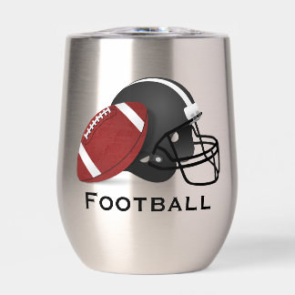 Fußball Design Thermal Wine Tumbler