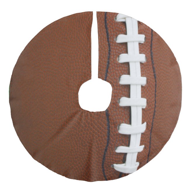 Fußball Design Weihnachtsbaumrock Leinenimitat Weihnachtsbaumdecke (Vorderseite)