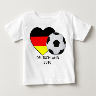 Fussball Deutschland Baby Shirt WM 2010