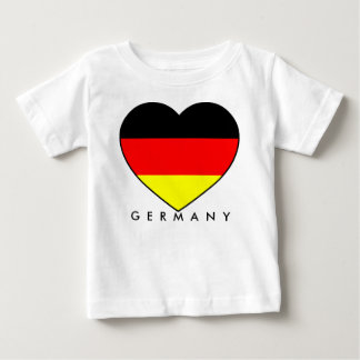 Fussball Deutschland "Germany" Herz WM 2010 Baby T-shirt