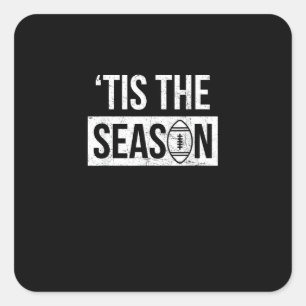 Fußball Die Saison Fußball Saison Quadratischer Aufkleber