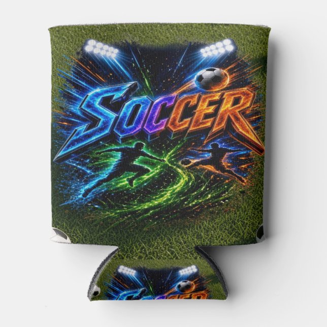 Fußball Dosenkühler (Vorderseite)