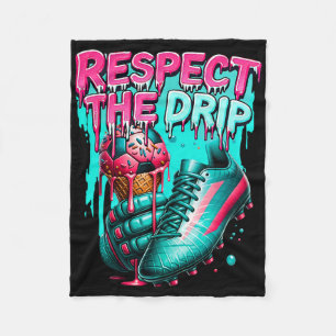 Fußball-Drip-Boys Eis-Drip-Jugend respektiert den Fleecedecke