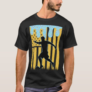 Fußball-Drip-Boys tropfen Eiscreme Amerikanische F T-Shirt