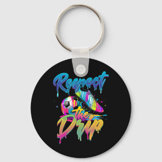 Fußball Drip Jungen Eiscreme Drip Jugend Respektie Schlüsselanhänger