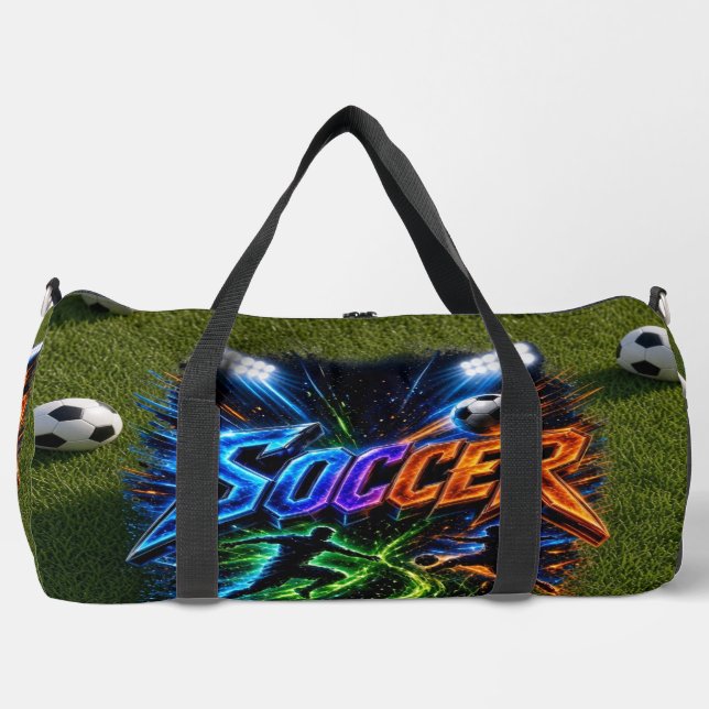 Fußball Duffle Bag (Vorderseite)