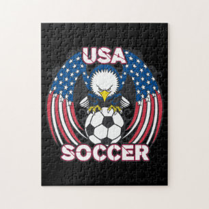 Fußball Eagles USA Puzzle