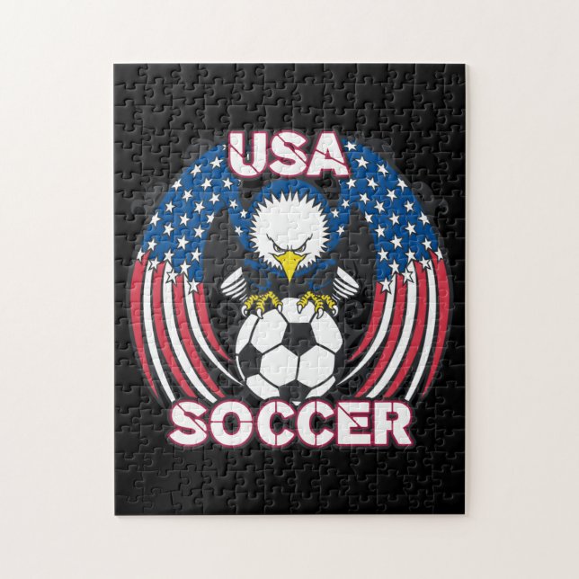 Fußball Eagles USA Puzzle (Vertikal)