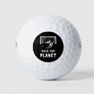 Fußball-Earth-Day rettet den Planeten Golfball