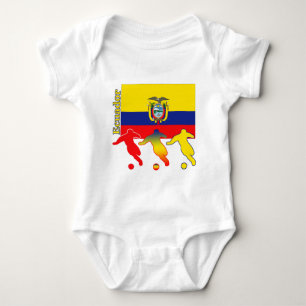 Fußball Ecuador Baby Strampler
