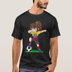Fußball Ecuador Jersey Flag Football Girls Women D T-Shirt