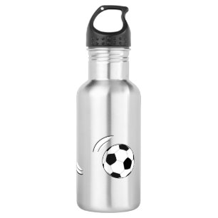 Fußball edelstahlflasche