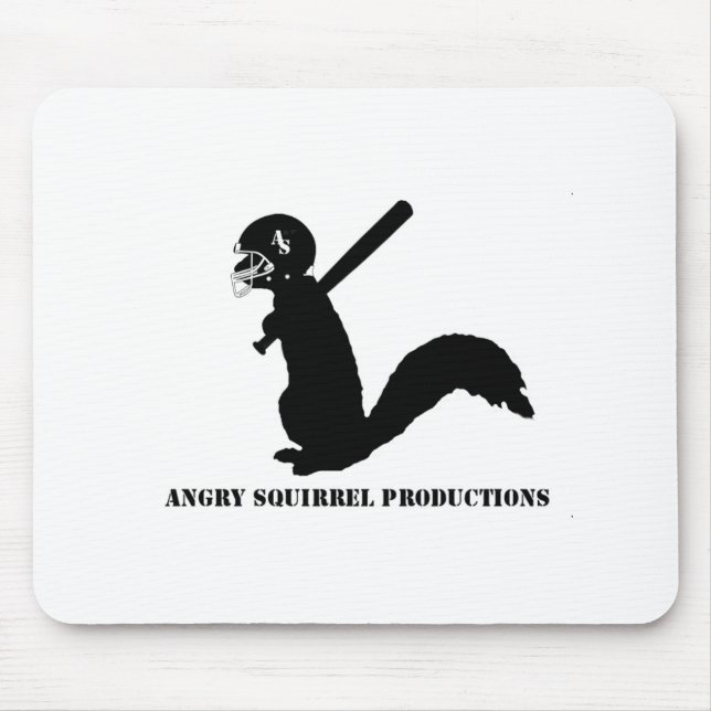 Fußball-Eichhörnchen Mousepad (Vorne)