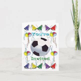 Fußball-Einladung Geburtstag Einladung
