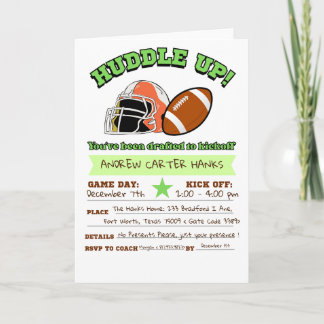 Fußball Einladungen zum Geburtstag für Jungen pack