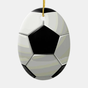 Fußball-Einzigartigkeit Keramik Ornament
