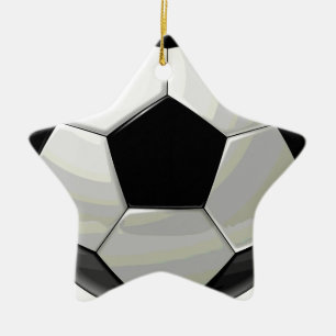 Fußball-Einzigartigkeit Keramik Ornament