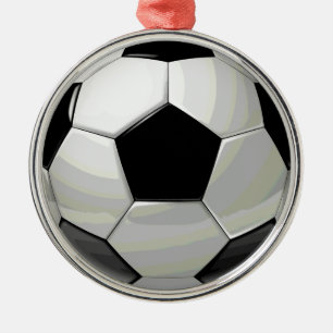 Fußball-Einzigartigkeit Ornament Aus Metall