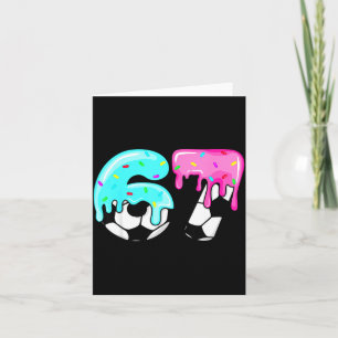 Fußball Eis Drip 67 Hände Sport Sechs Sieben Mich Karte