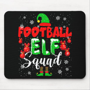 Fußball ELF Squad Spaß Weihnachten ELF Fußball spi Mousepad
