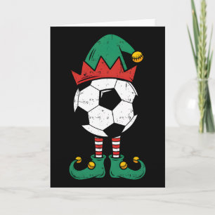 Fußball Elf Weihnachten Lustiger Xmas Elf Fußball Karte